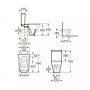 Унитаз Roca Gap Горизонтальный Выпуск