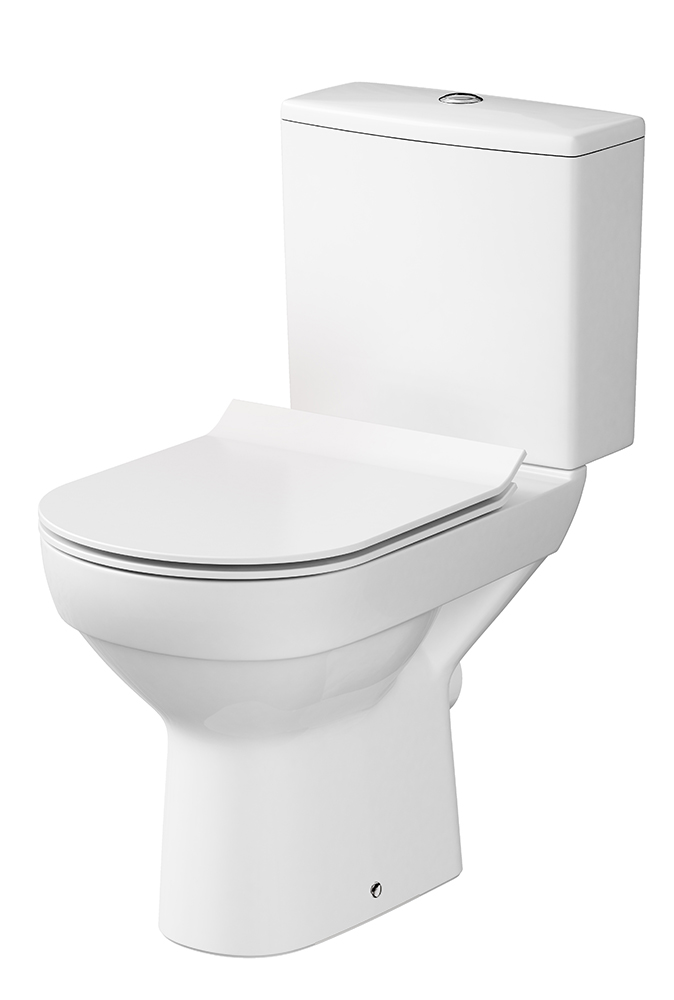 Унитаз Cersanit City New Clean Горизонтальный Выпуск Безободковый ...